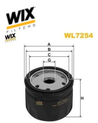 فلتر زيت -  رينو لوجان 1 - ويكس