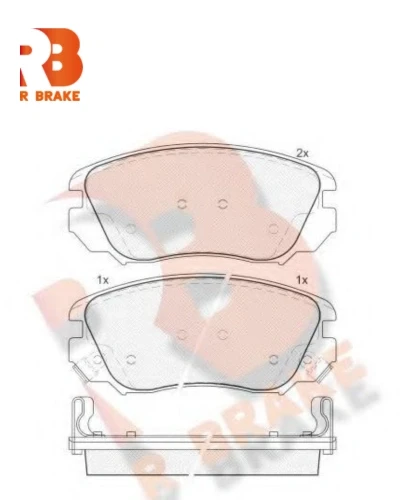 طقم تيل لقم خلفي صغير- R BRAKE - E90 / mini R60