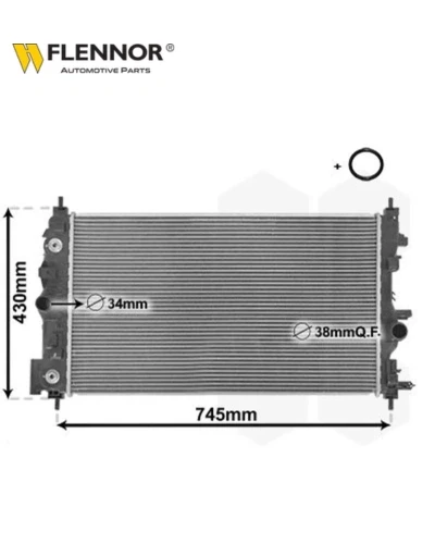 ردياتير- استرا J T 1.4- فلينور