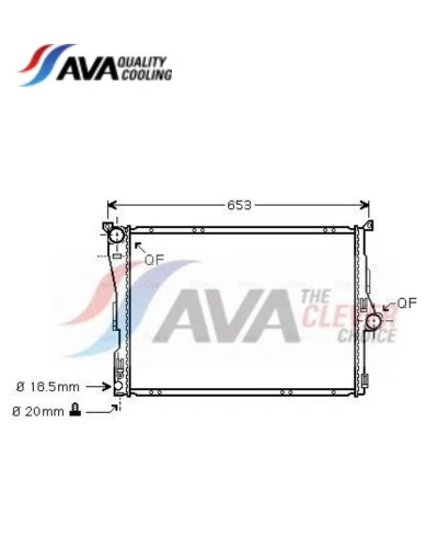 ردياتير AVA - E90 330