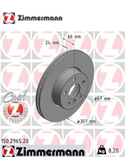 طقم طنابير امامى G20 - زيمرمان