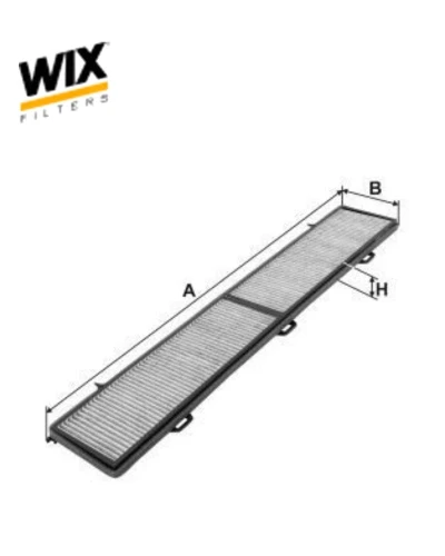 فلتر تكييف كاربون - E81/E87/E90 - ويكس